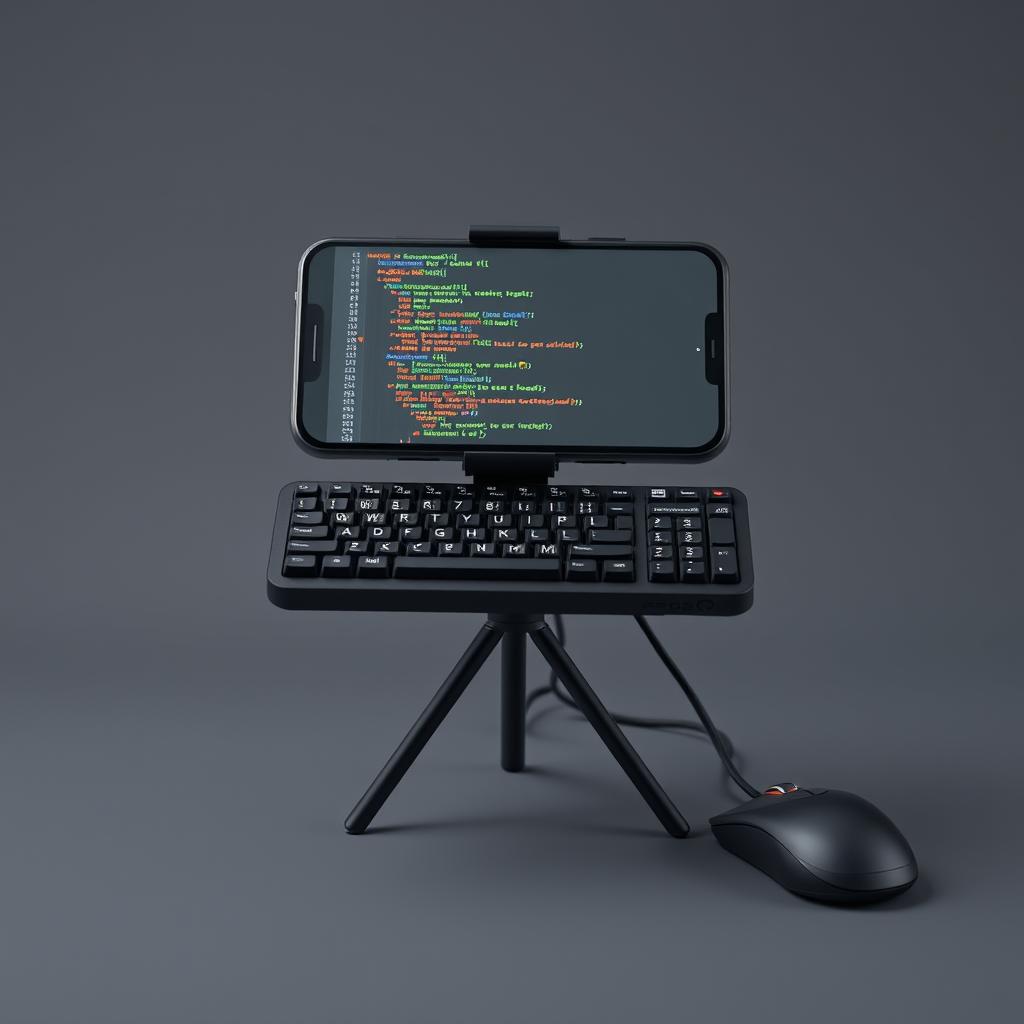 برنامه نویسی با گوشی موبایل